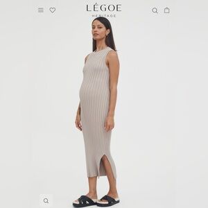 Legoe Heritage Luxe Shift Dress for Maternity and Nursing